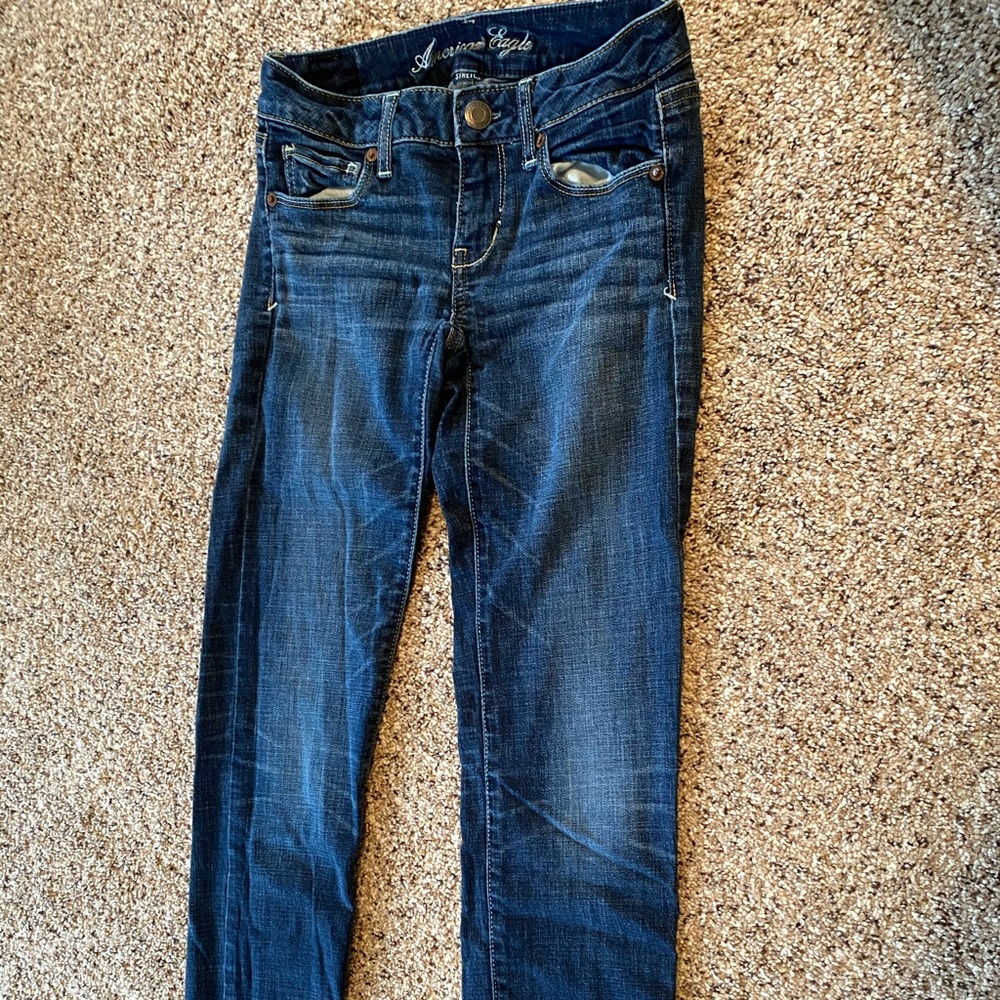AE skinny jeans sz 0